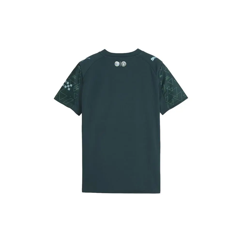 Puma clothing - PUMA Manchester City 2526 4Th Crew Neck Short Sleeve Soccer Jerse - 78269404 - Green 0