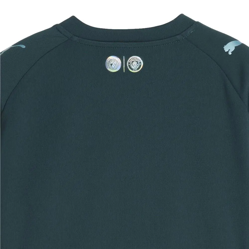 Puma clothing - PUMA Manchester City 2526 4Th Crew Neck Short Sleeve Soccer Jerse - 78269404 - Green 2