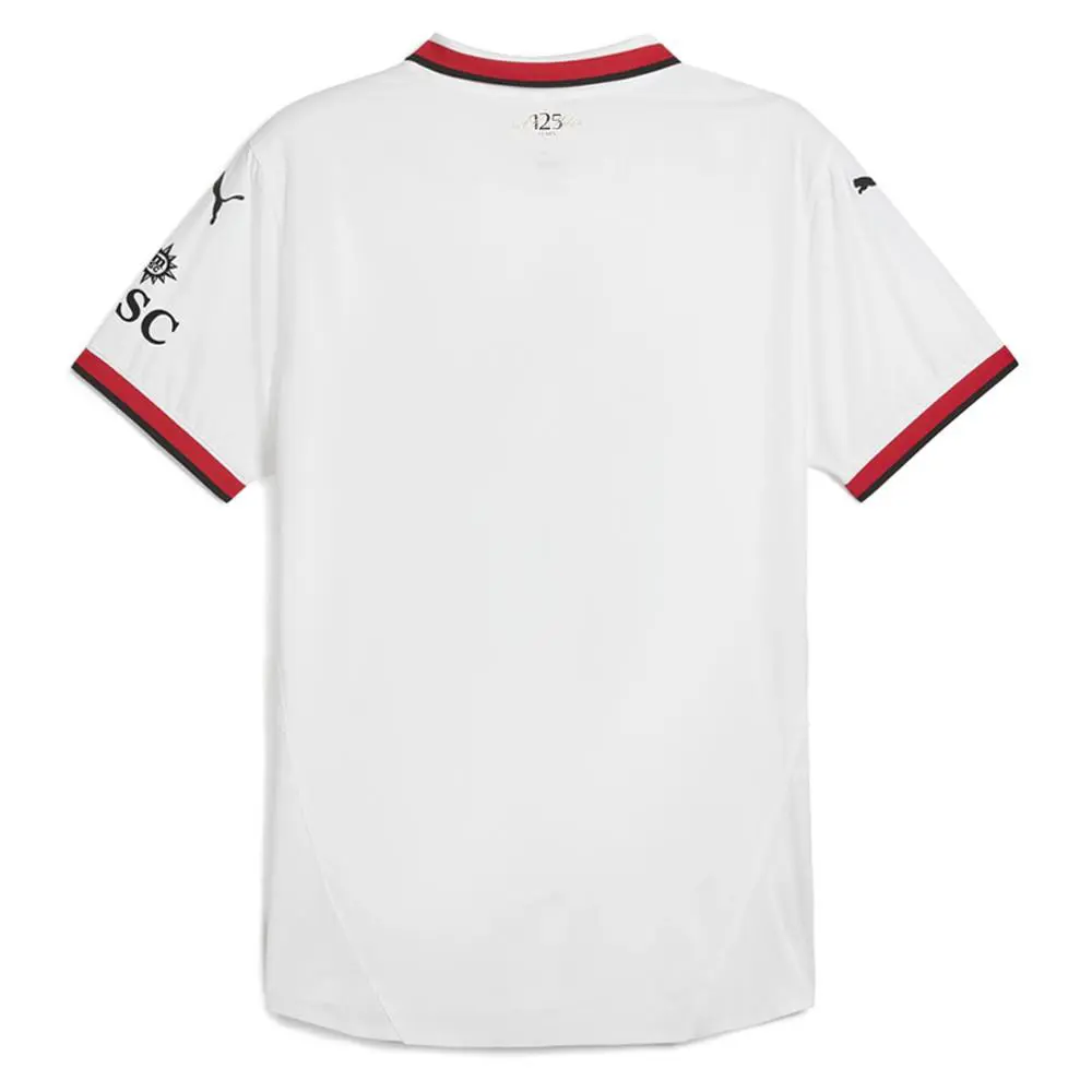 Puma clothing - PUMA Ac Milan Away Collared Short Sleeve Soccer Jersey - 77501302 - White 6