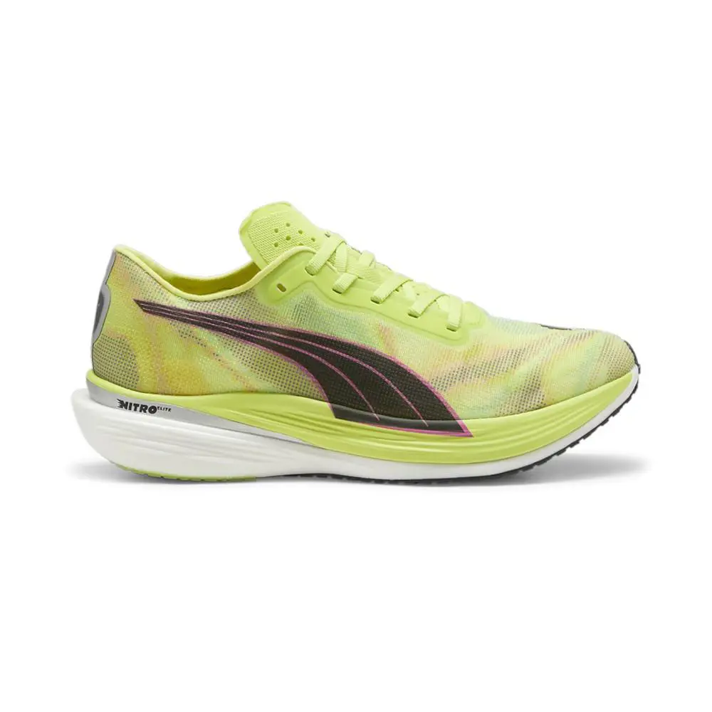 Puma shoes - PUMA Deviate Nitro Elite 2 Psychedelic Rush Running - 38008801 - Green 5