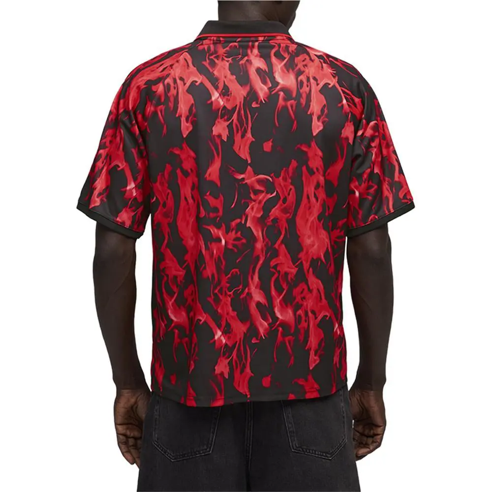 Puma clothing - PUMA Ac Milan King Retro Collared Short Sleeve Soccer Jersey - 78473101 - Red 9