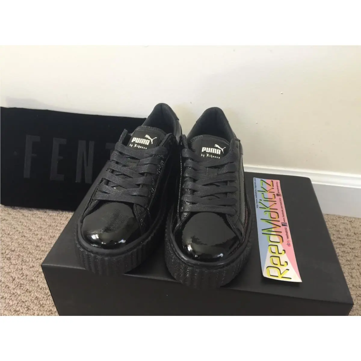 Puma shoes - Puma Creeper - Creeper - 364465 01 - Black, Manufacturer: Black 9