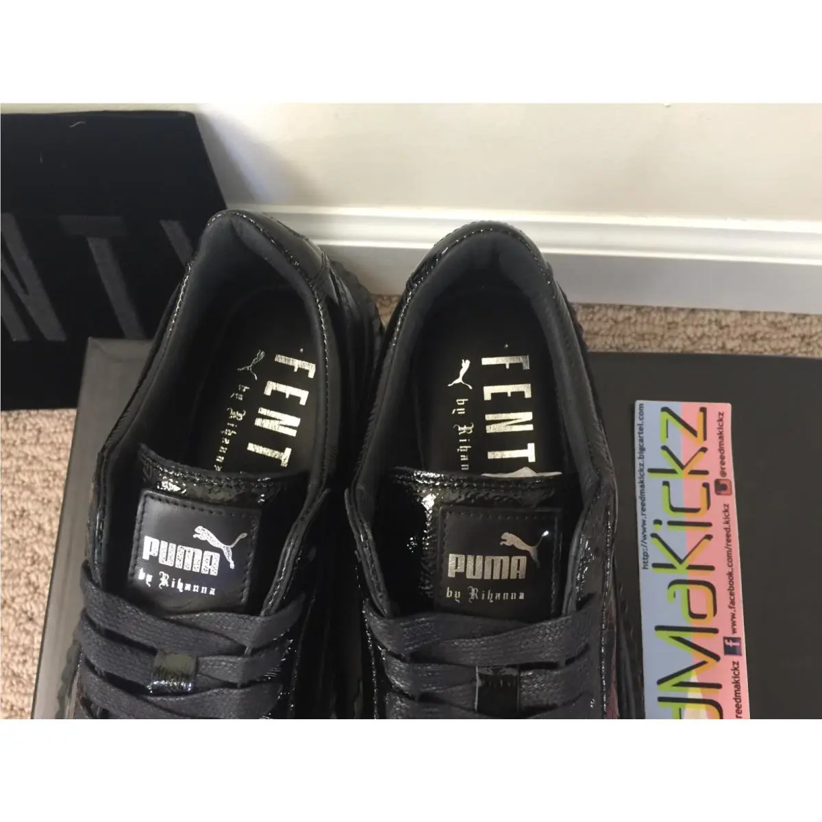 Puma shoes - Puma Creeper - Creeper - 364465 01 - Black, Manufacturer: Black 10