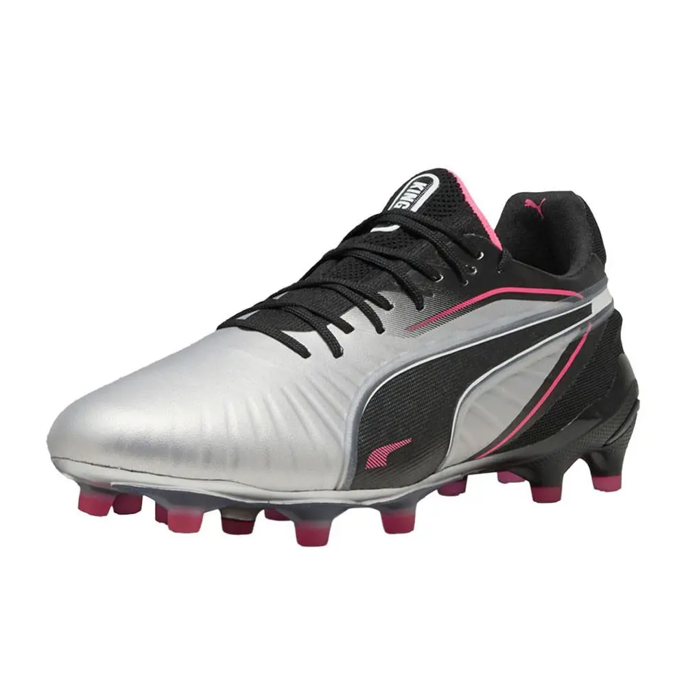 Puma shoes - PUMA King Ultimate Firm GroundArtificial Ground Soccer Cleats - 10830702 - Black, Silver 0