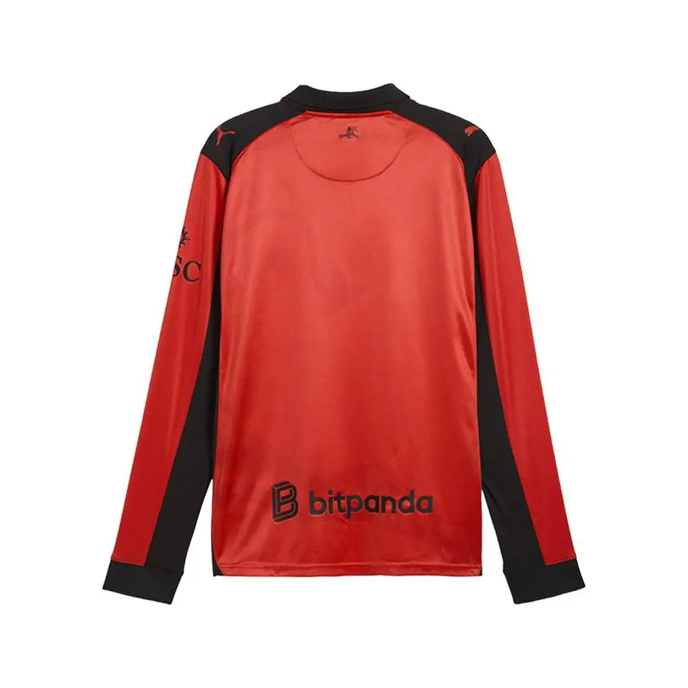 Puma clothing - PUMA Ac Milan X Slam Jam Long Sleeve Jersey - 78763702 - Red 7