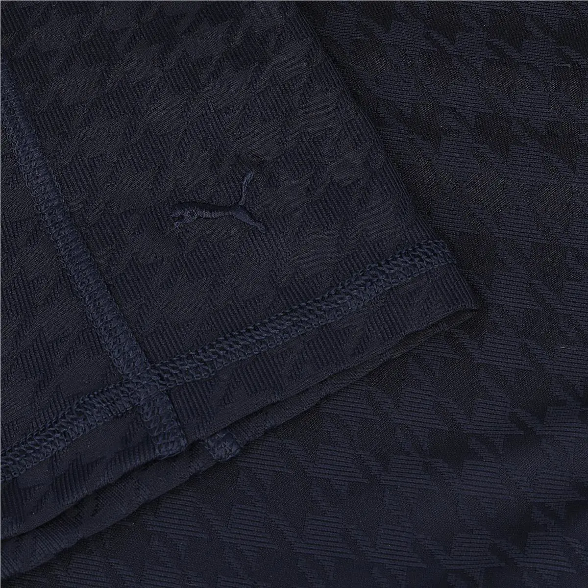 Puma shoes - Houndstooth 1/4 Zip - Houndstooth Zip - Deep Navy 2