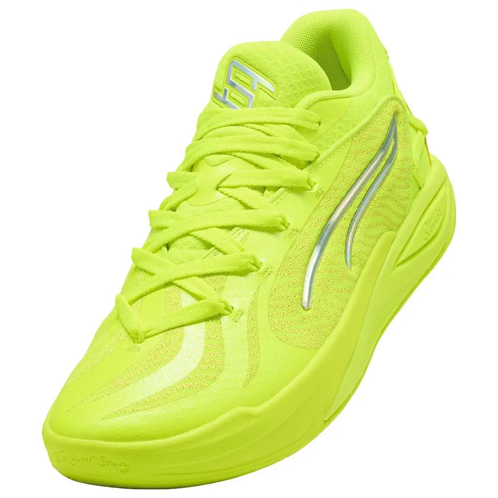 Puma shoes - PUMA Stewie 4 Flawless Basketball - 31217203 - Yellow 4