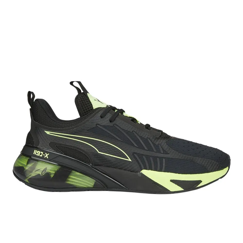 Puma Xcell Action Soft Focus Running Mens Black Sneakers Athletic Shoes 3779300 - Black