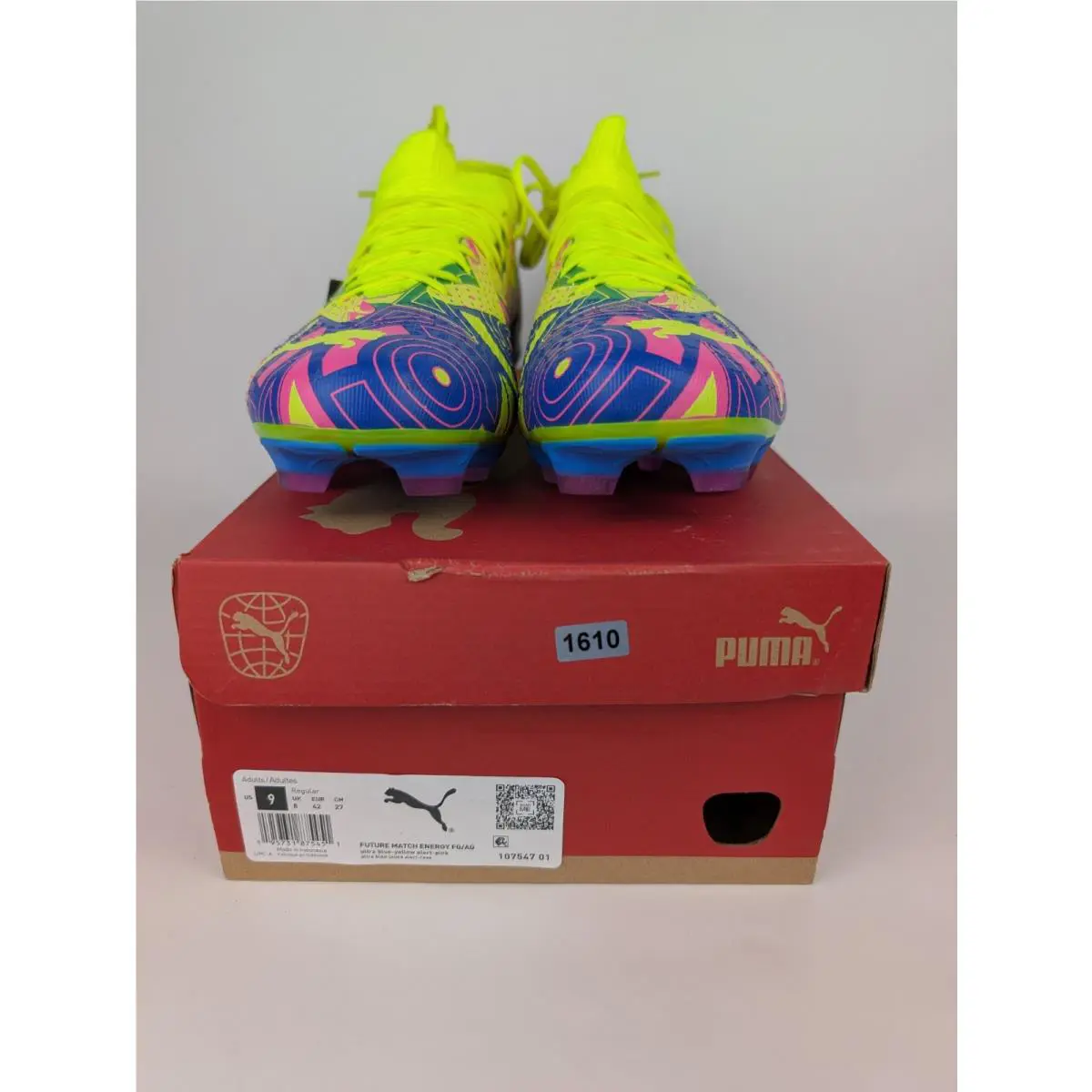 Puma shoes - Future - Future - 107547-01 - Ultra Blue/Yellow Alert/Luminous Pink, Exterior: Multicolor 9