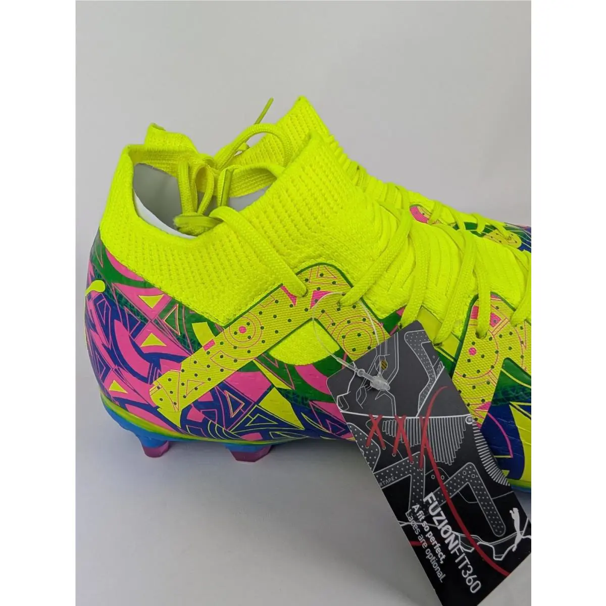 Puma shoes - Future - Future - 107547-01 - Ultra Blue/Yellow Alert/Luminous Pink, Exterior: Multicolor 12