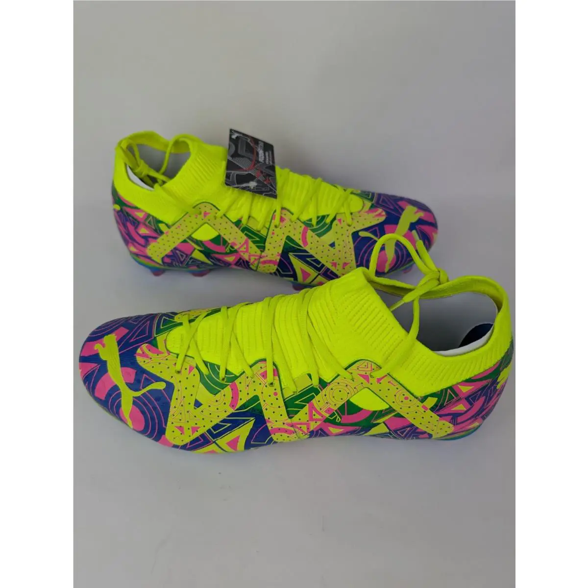 Puma shoes - Future - Future - 107547-01 - Ultra Blue/Yellow Alert/Luminous Pink, Exterior: Multicolor 15
