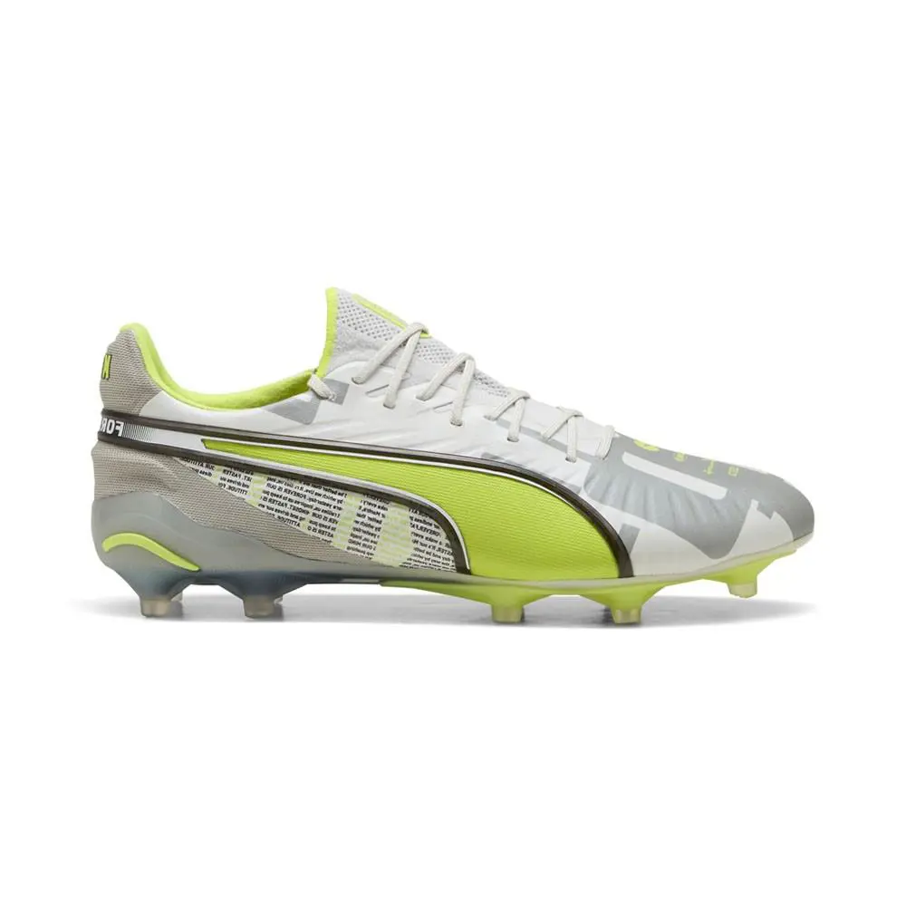 Puma King Ultimate Forever Firmartificial Ground Soccer Mens Size 7.5 M Sneakers - Grey