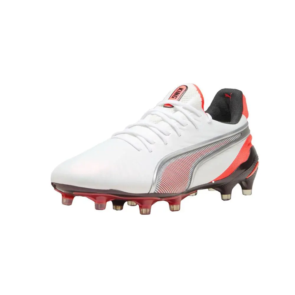 Puma shoes - PUMA King Ultimate Firm GroundArtificial Ground Soccer Cleats - 10882401 - White (UPC: 198551659188) 0