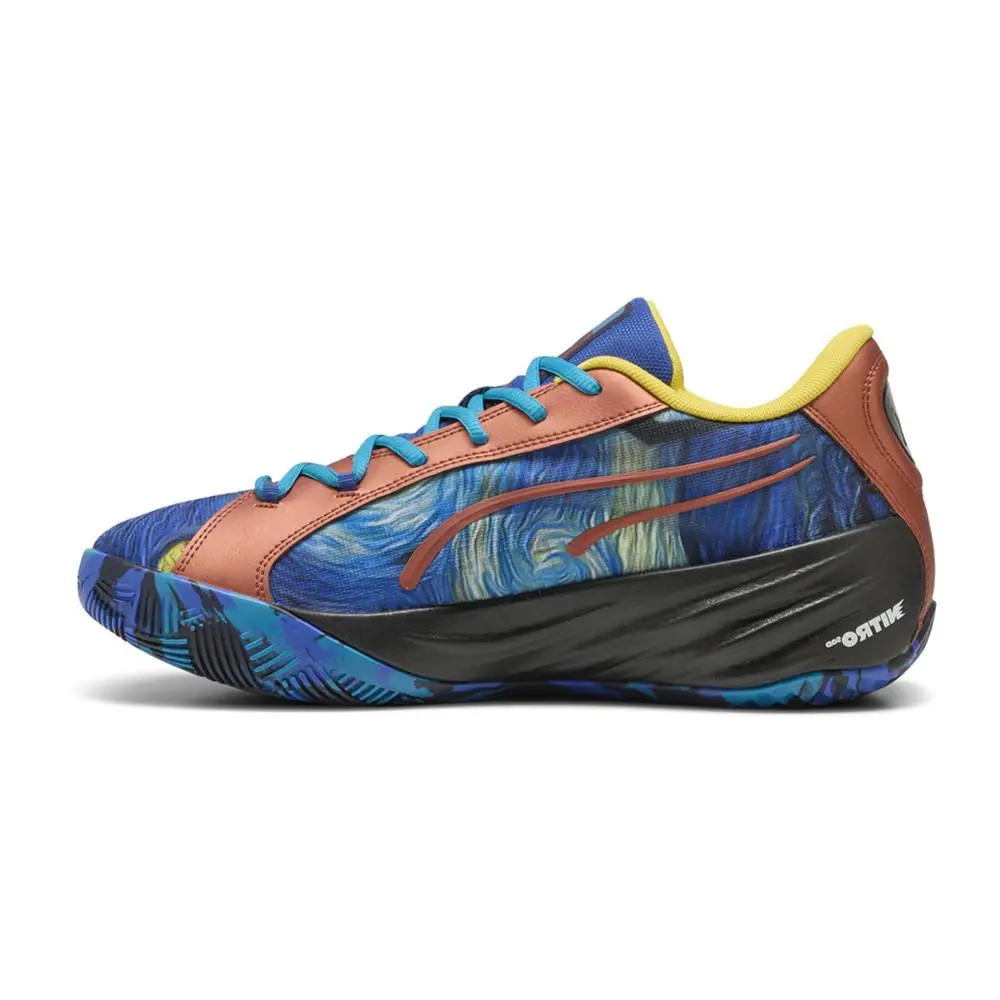 Puma shoes - PUMA AllPro Nitro Dylan Exhibit Basketball - 31135401 - Blue (UPC: 197673180914) 1
