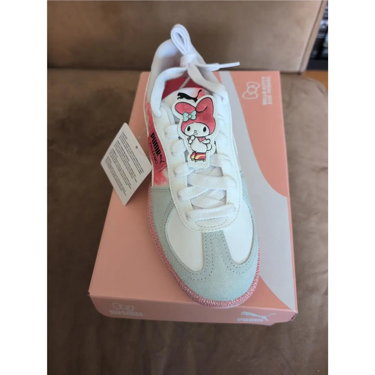 Puma shoes - PUMA x HELLO KITTY AND FRIENDS Suede XL - 403226-01 - Jasmine Flower-Pinkscape 2
