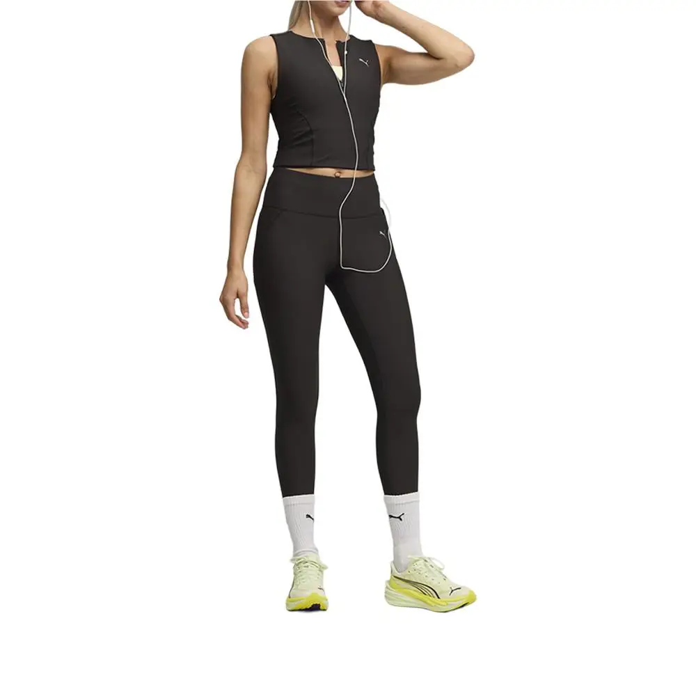Puma clothing - PUMA Dreamrun Running Leggings - Dreamrun Running Leggings - 52858101 - Black (UPC: 198556924847) 5