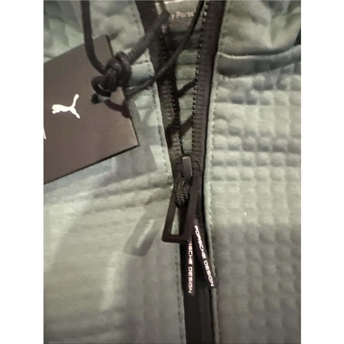 Puma clothing - Puma PD Porshe Design Hooded Sweat Jacket - 62385406 - Eucalyptus (UPC: 0196859731933) 6
