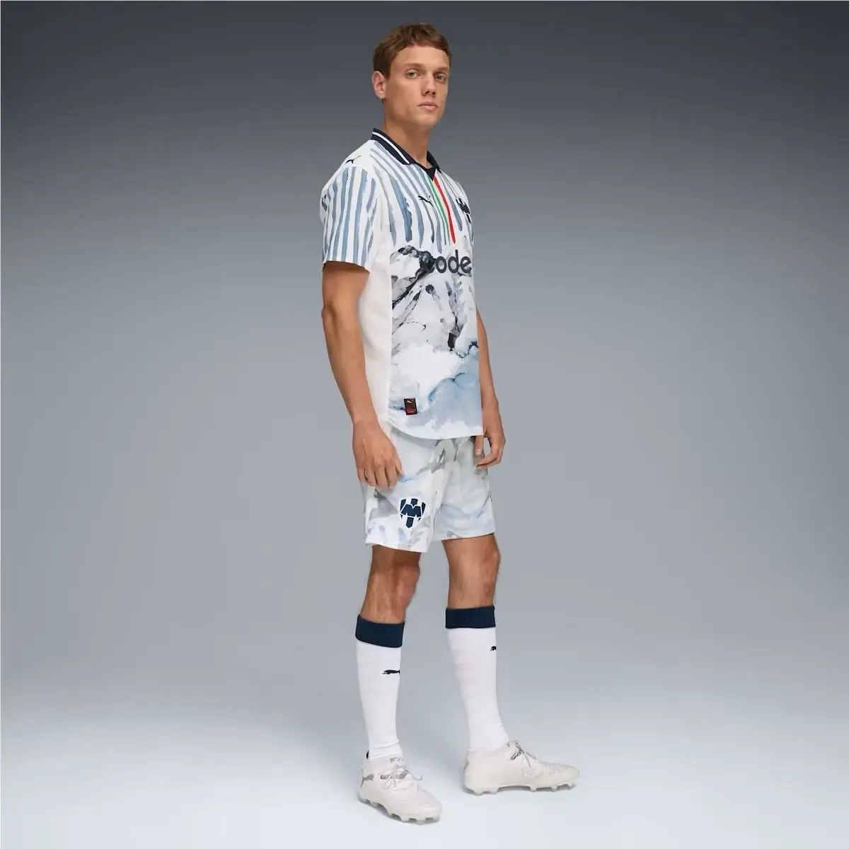 Puma clothing - PUMA Kidsuper X Monterrey Authentic Collared Short Sleeve Replica - 78145312 - White 4