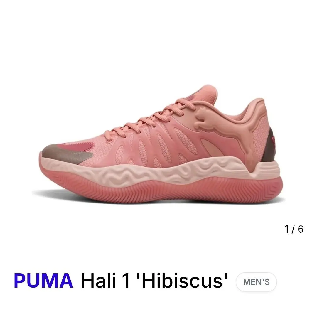 Puma Hali 1 Poppy Pink/rose Dust Hibiscus 313451-01 Size 10.5