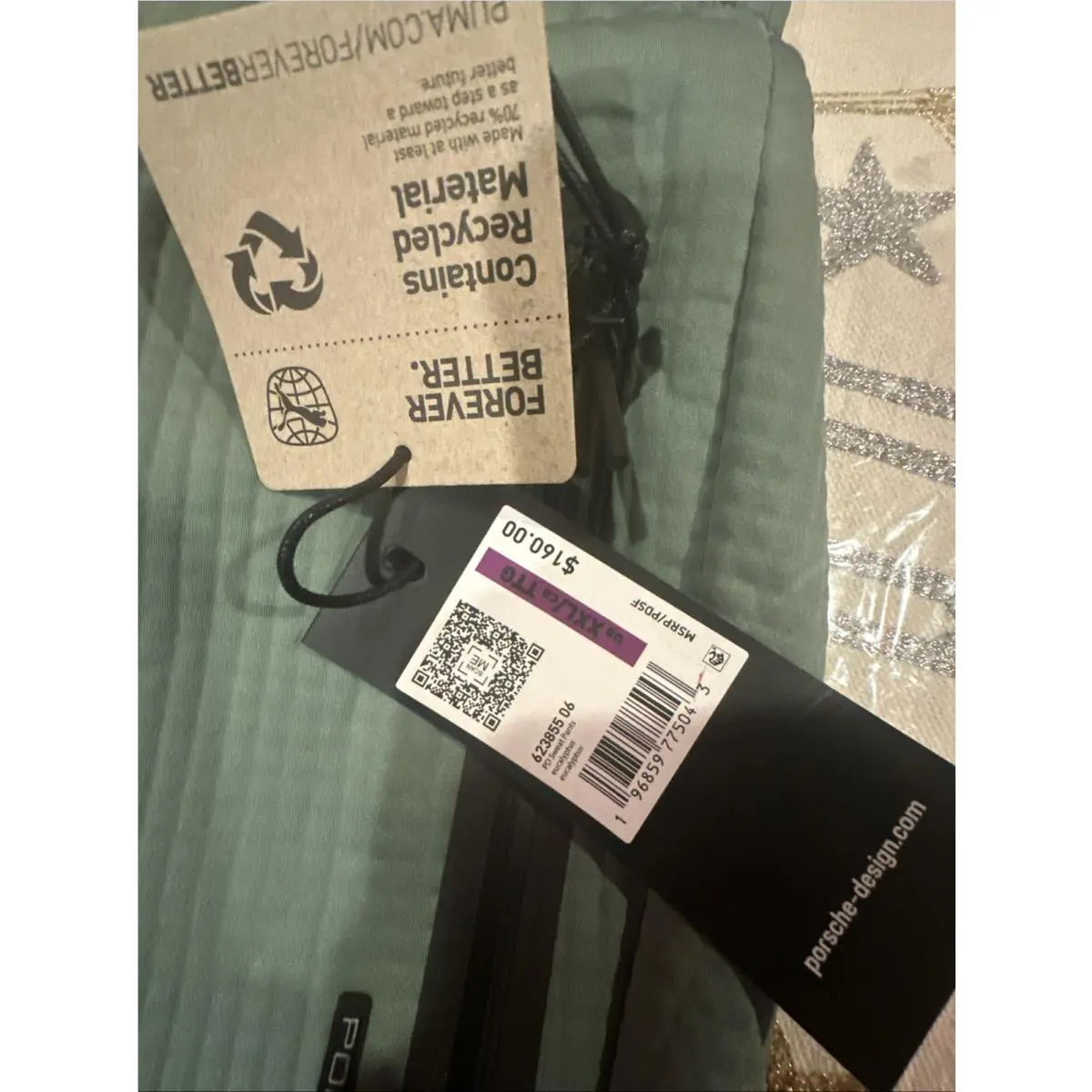 Puma clothing - Puma PD Porshe Design Pant - 623855-06 - Eucalyptus (UPC: 0196859775043) 9