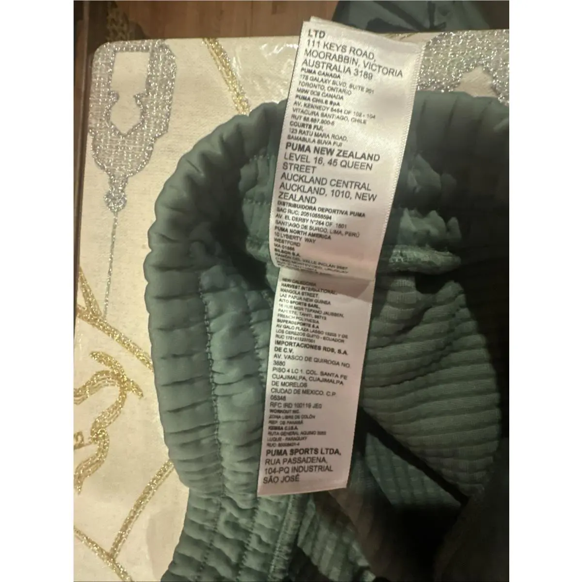 Puma clothing - Puma PD Porshe Design Pant - 623855-06 - Eucalyptus (UPC: 0196859775043) 13