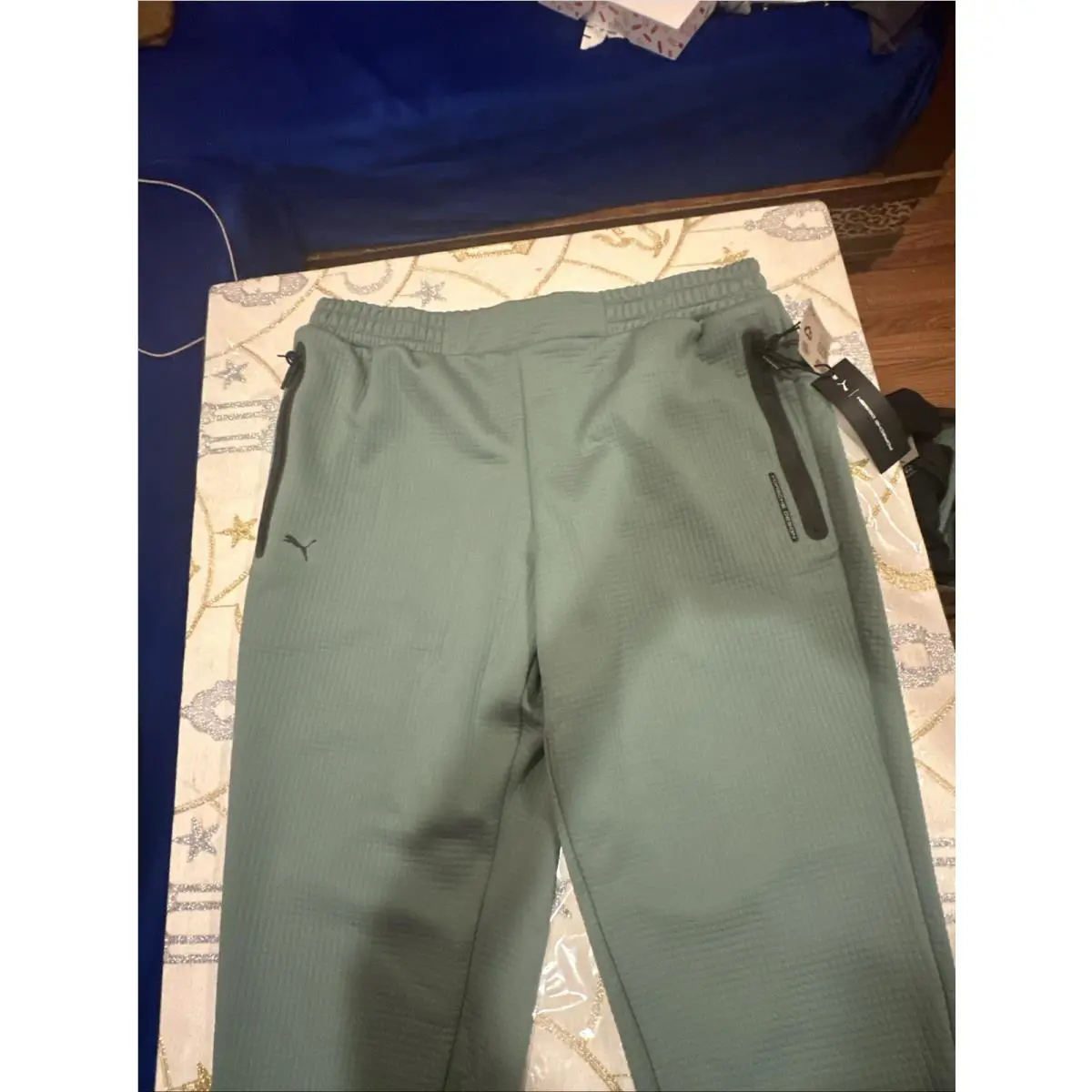 Puma clothing - Puma PD Porshe Design Pant - 623855-06 - Eucalyptus (UPC: 0196859775043) 4