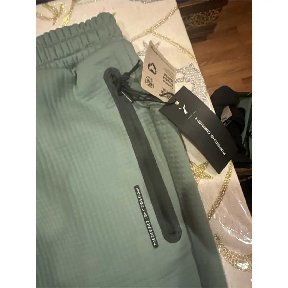 Puma clothing - Puma PD Porshe Design Pant - 623855-06 - Eucalyptus (UPC: 0196859775043) 5