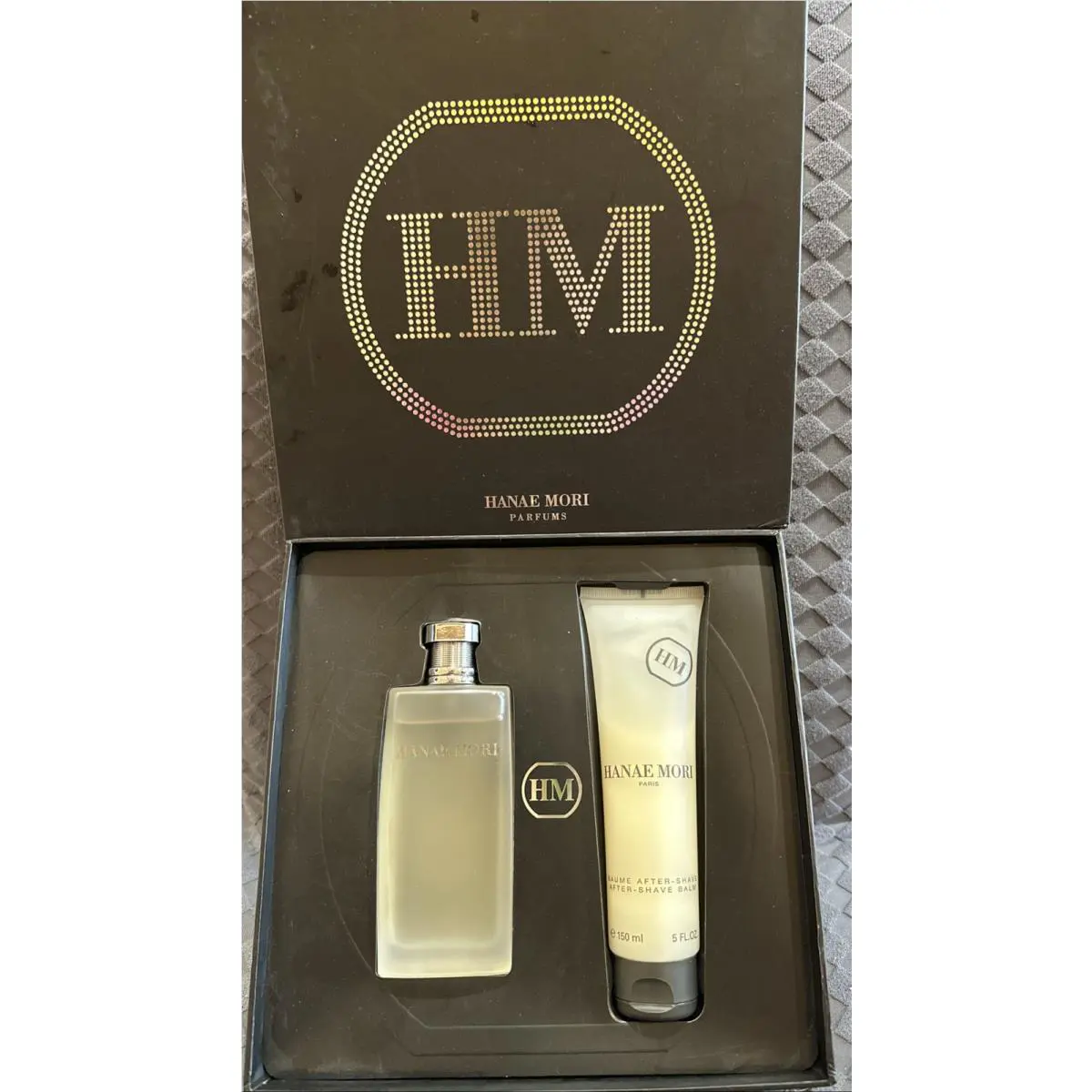 Hanae Mori Cologne 2pc Set For Men 3.4oz Eau De Toilette+ 5.0oz After Shave Balm