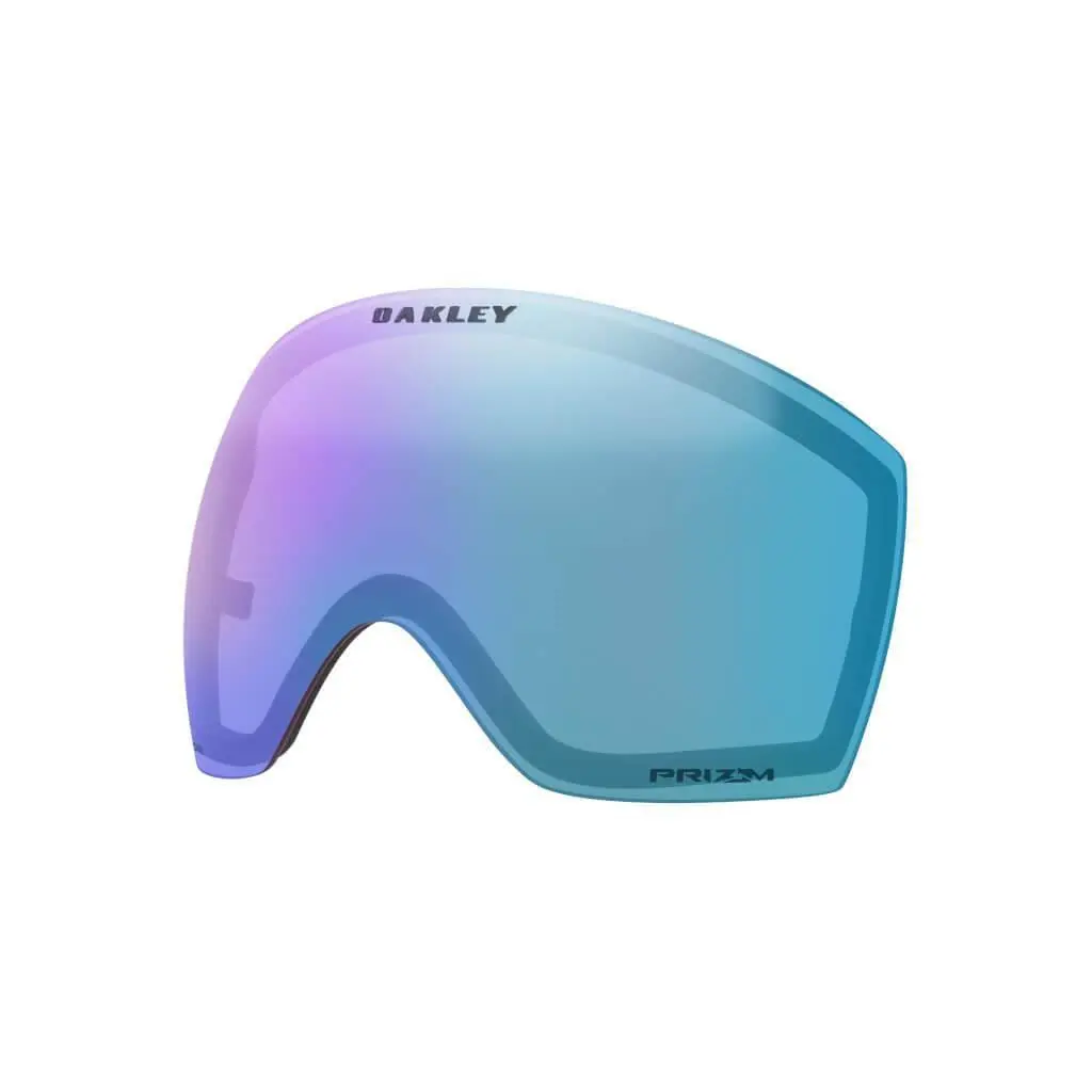 Flight Deck Pro L Replacement Lens  Prizm Snow Iced Iridium by Oakley