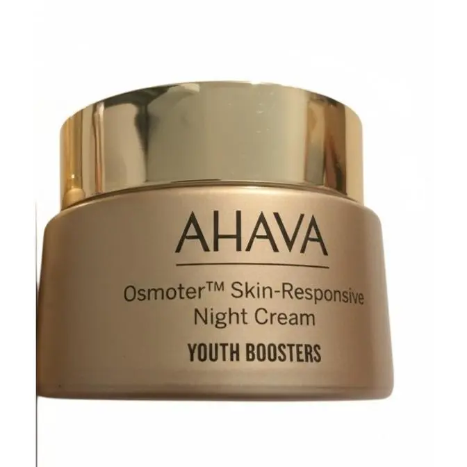 Ahava Osmoter Skin Responsive Night Cream Moisturizer 1.7oz