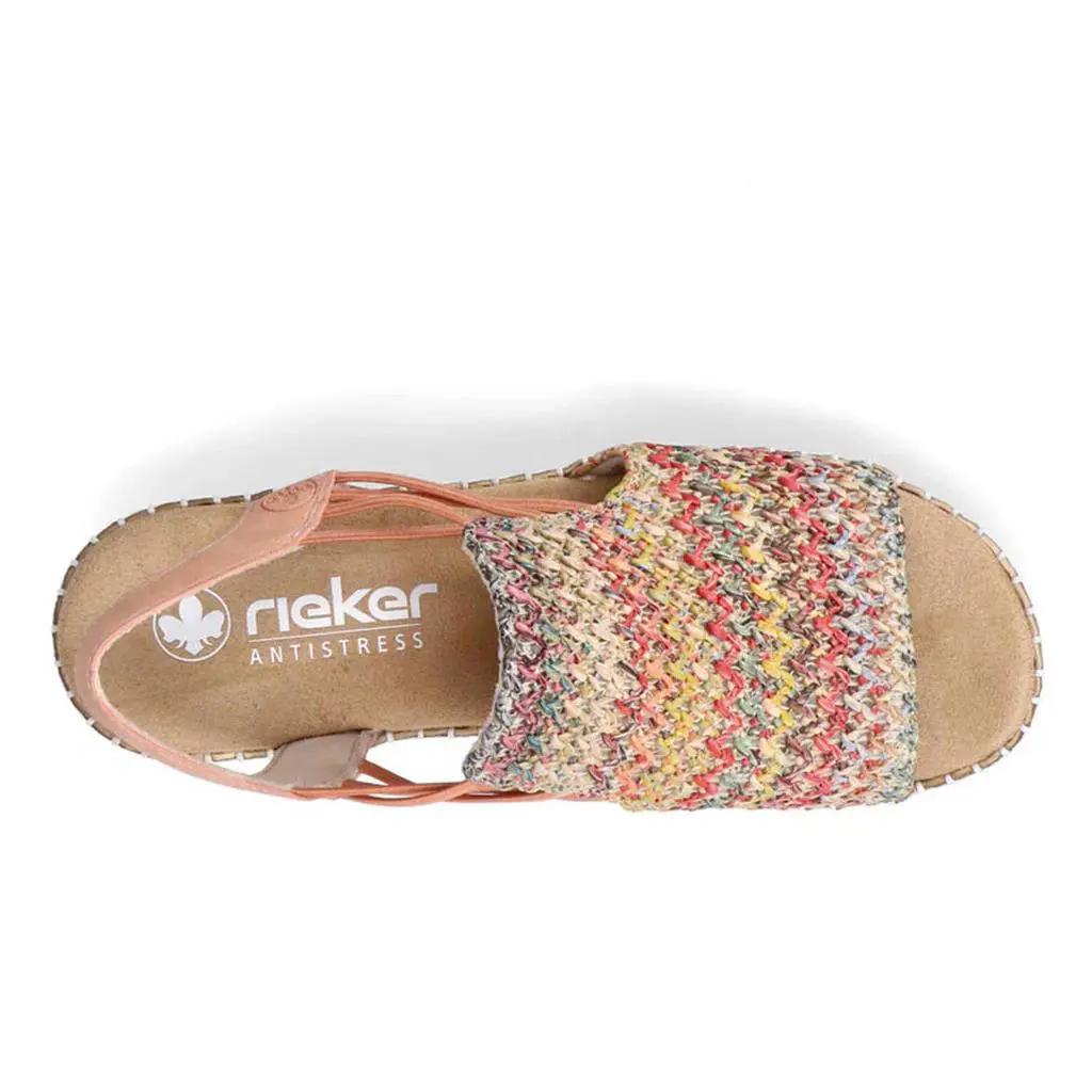Rieker shoes - Multi Aprikot 1