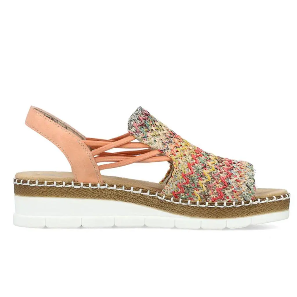 Rieker shoes - Multi Aprikot 3