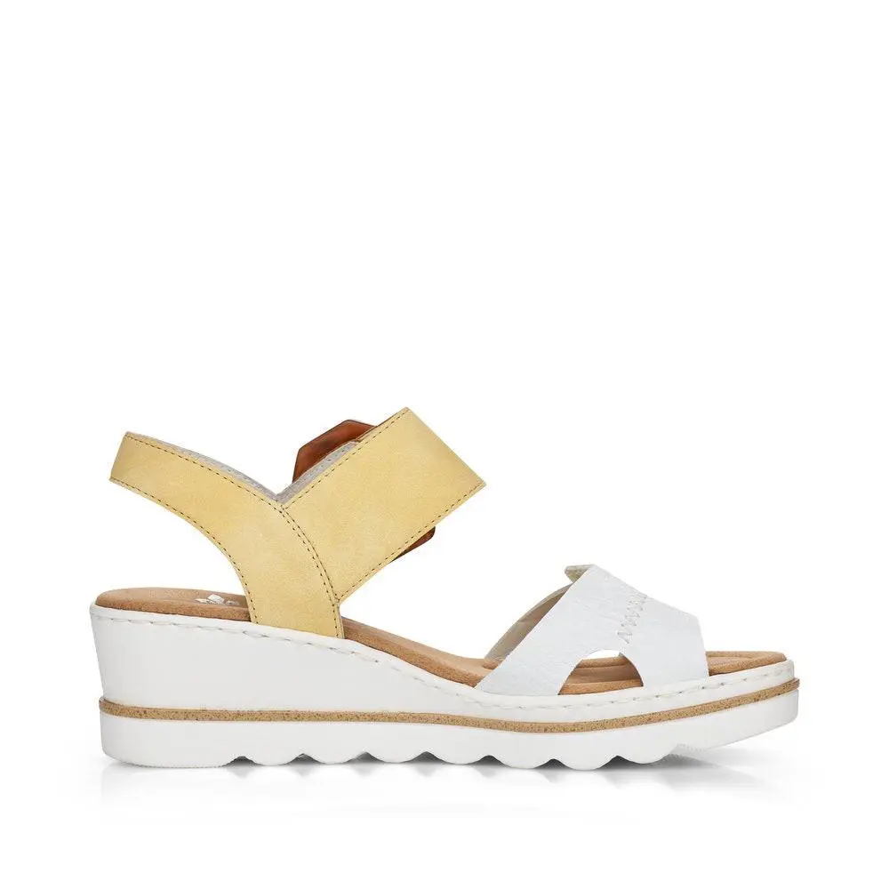 Rieker shoes - Weiss/Sun 1