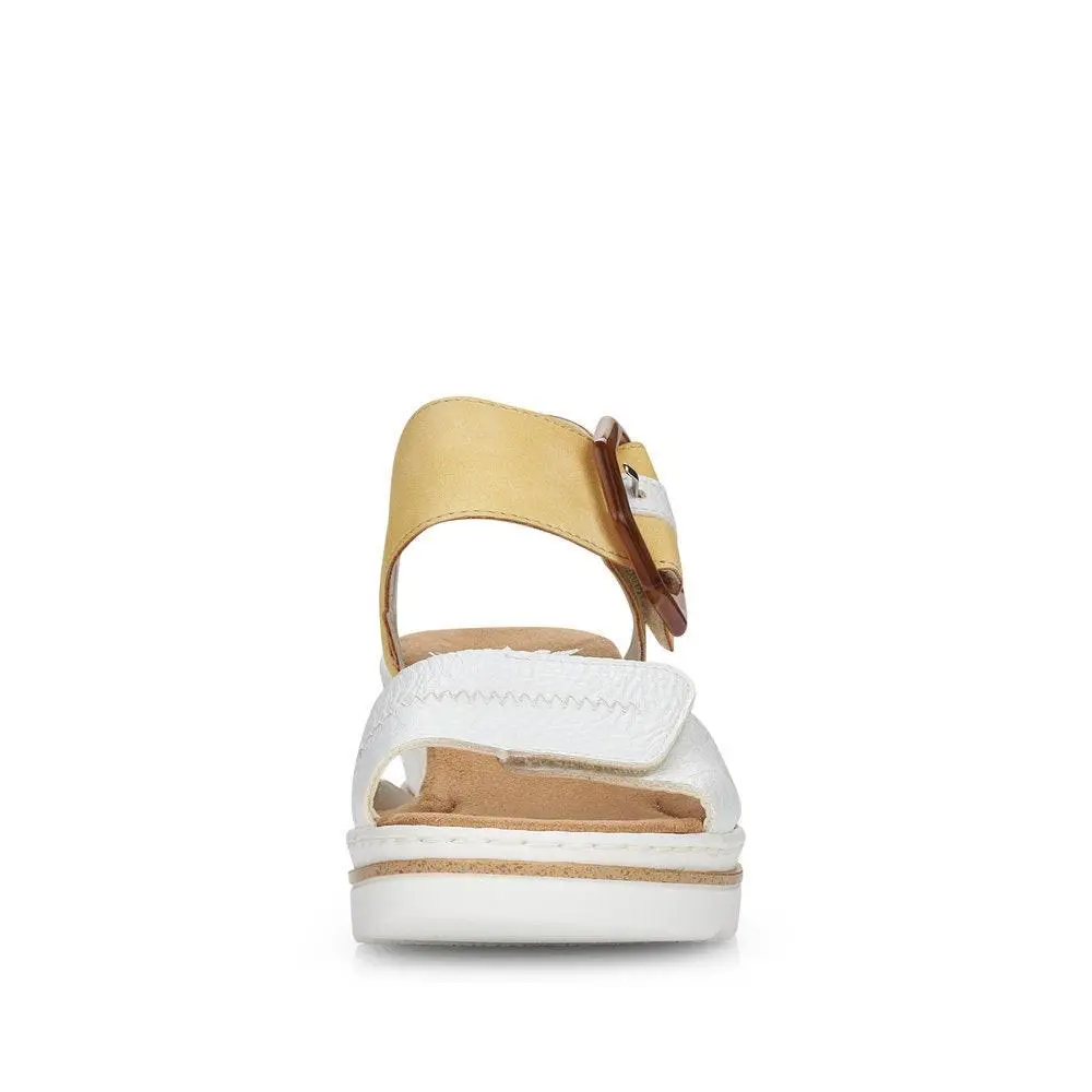 Rieker shoes - Weiss/Sun 2