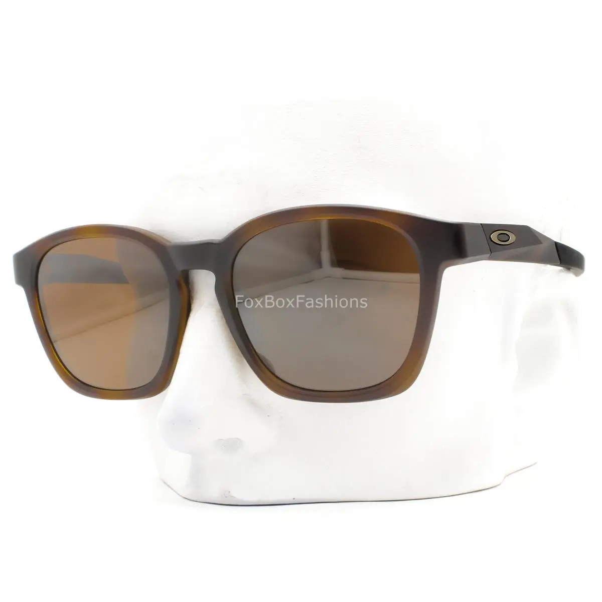 Shackle Sunglasses Matte Tortoise Prizm Tungsten OO9507D-0352 with Case by Oakley