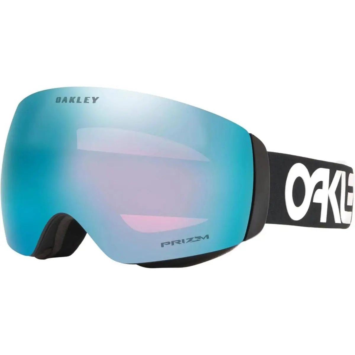 Oakley Flight Deck M Snow Black/prizm Sapphire Iridium One Size Goggles - Frame: Black