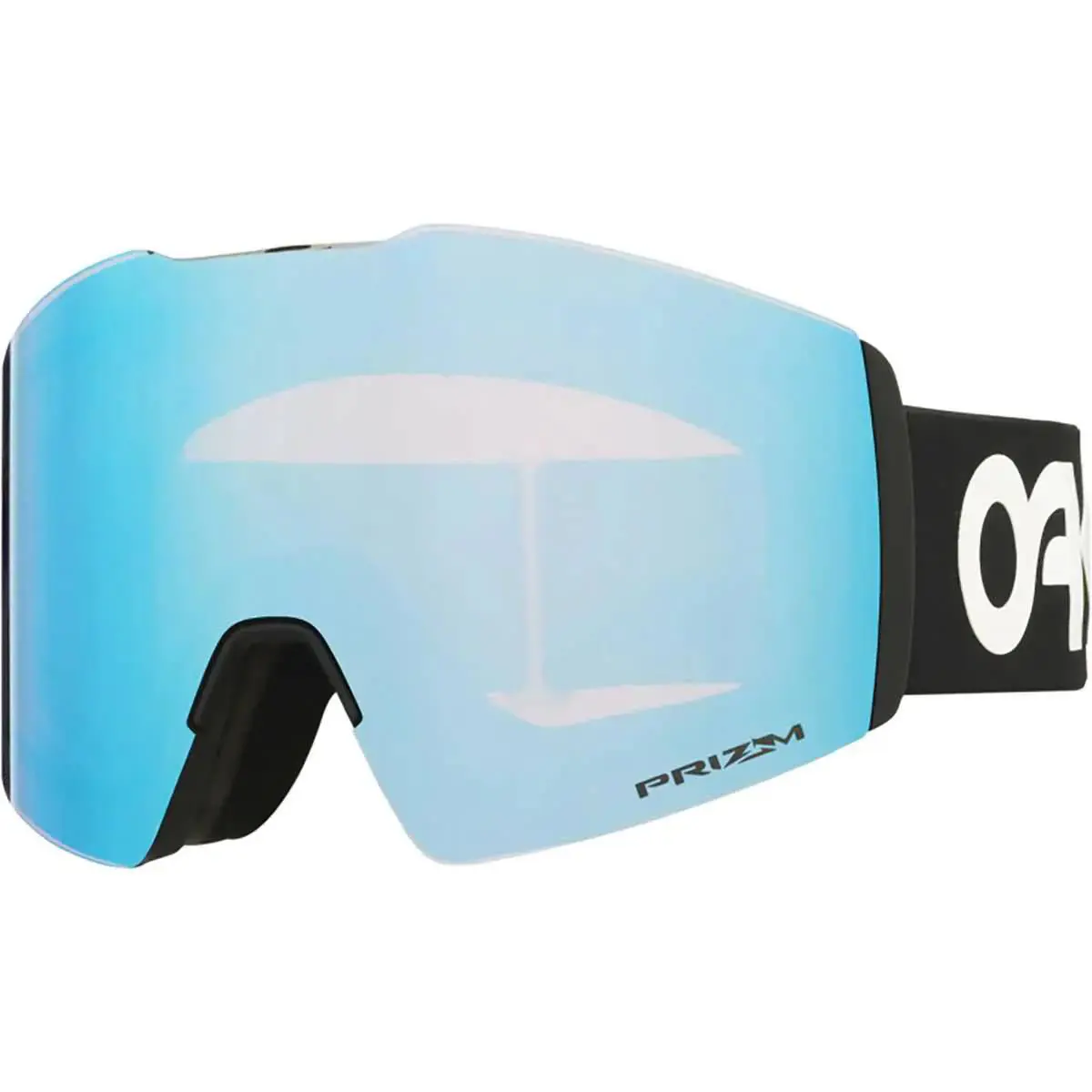 Fall Line L Snow Black/prizm Sapphire Iridium One Size Goggles by Oakley