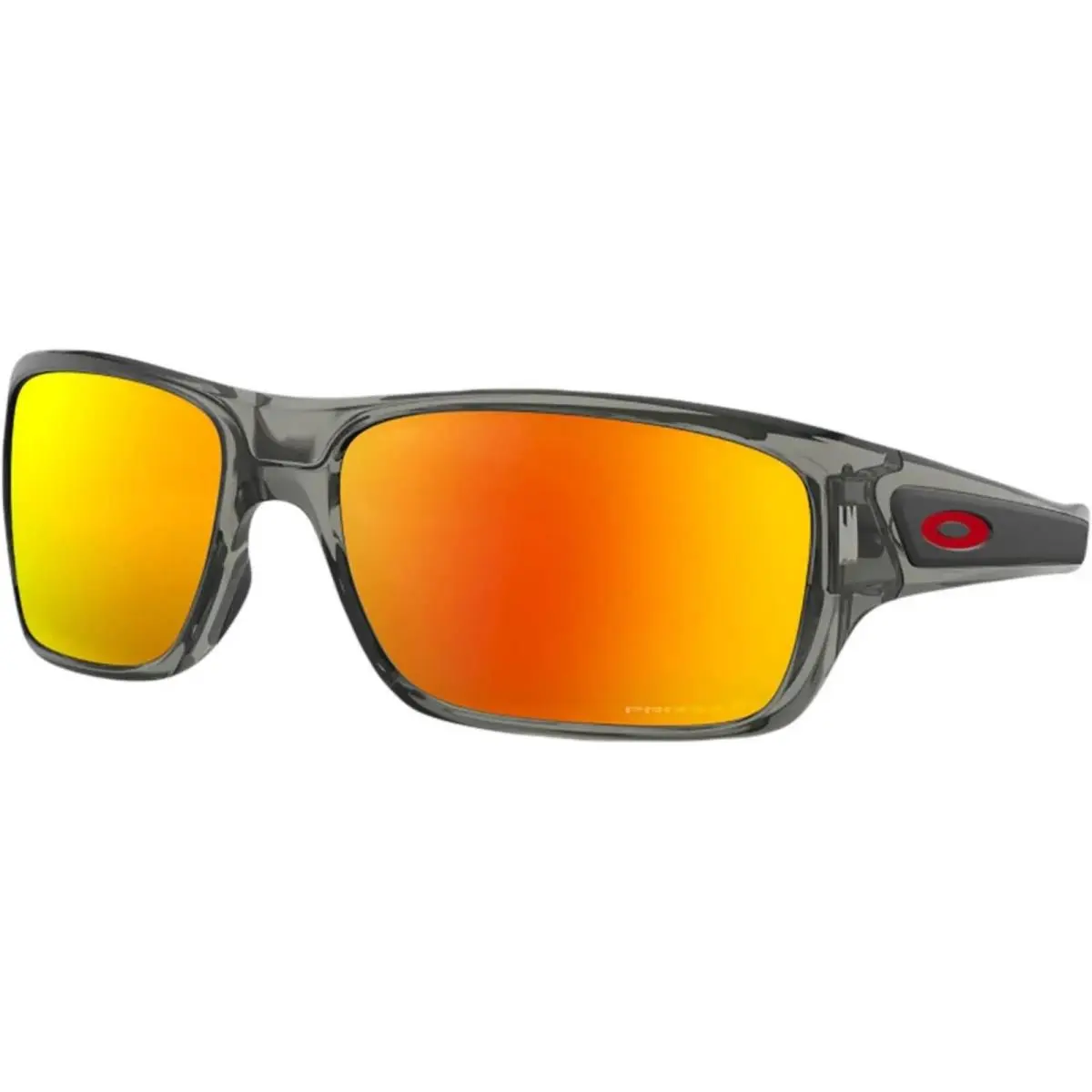Oakley Men`s Turbine Polarized Grey Ink/prizm Ruby One Size Sunglasses - Frame: Gray, Lens: Red
