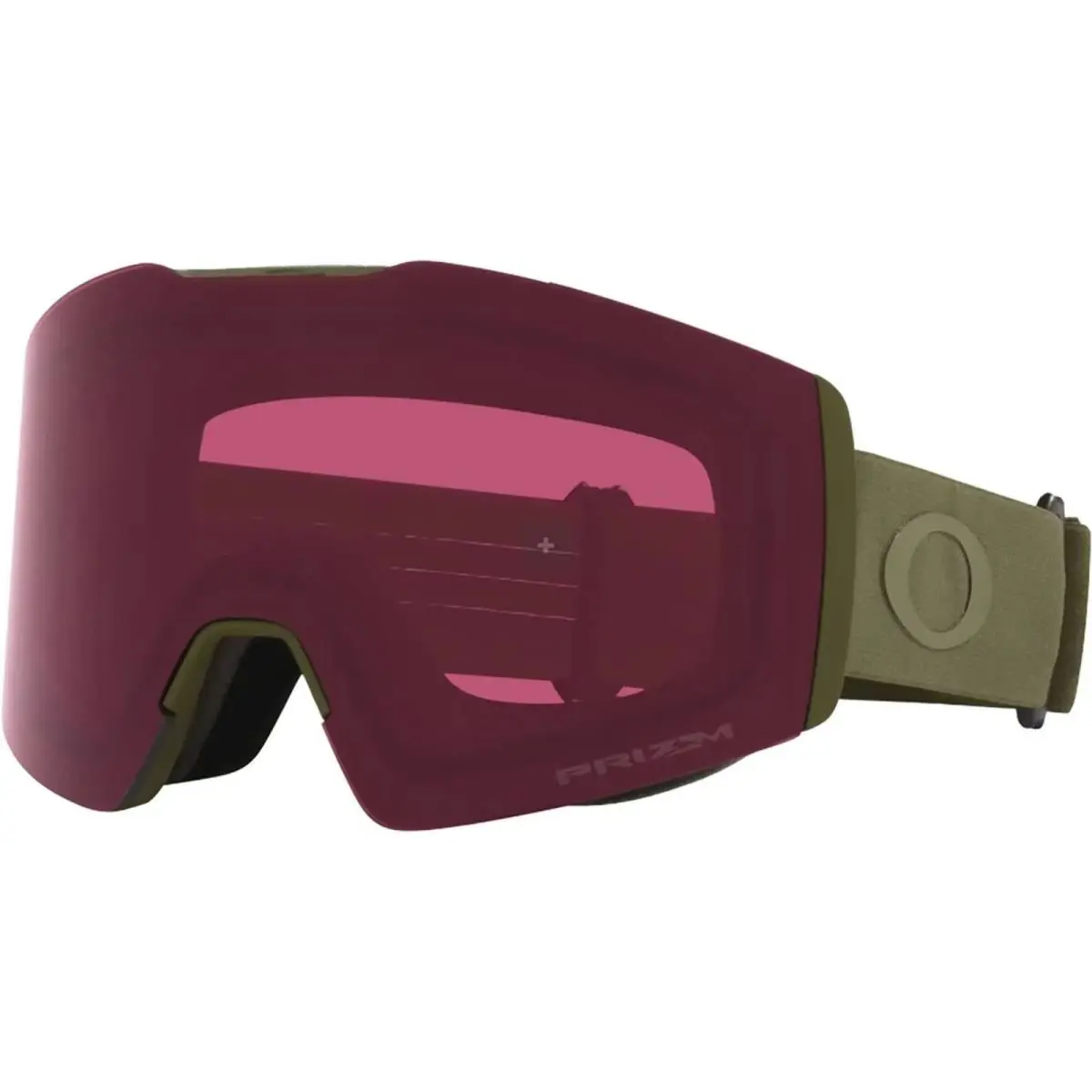 SI Fall Line M Prizm Snow Matte Black/prizm Snow Persimmon OS Goggles by Oakley