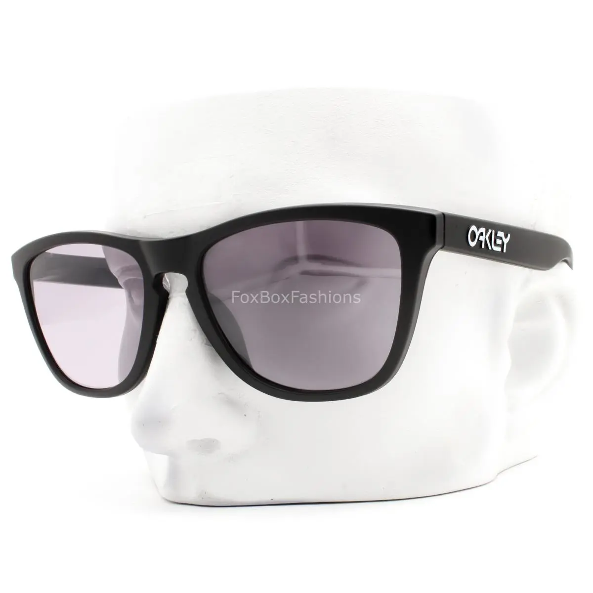 Frogskins A Sunglasses Matte Black OO9245-E354 with Pouch Low Bridge by Oakley