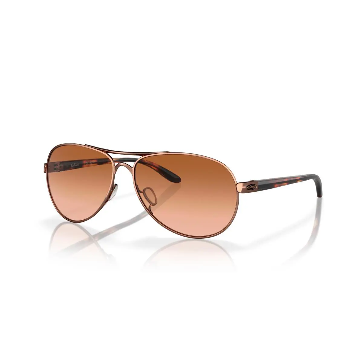 Feedback Rose Gold/Vr50 Brown Gradient 59 mm Sunglasses OO4079-0159 by Oakley