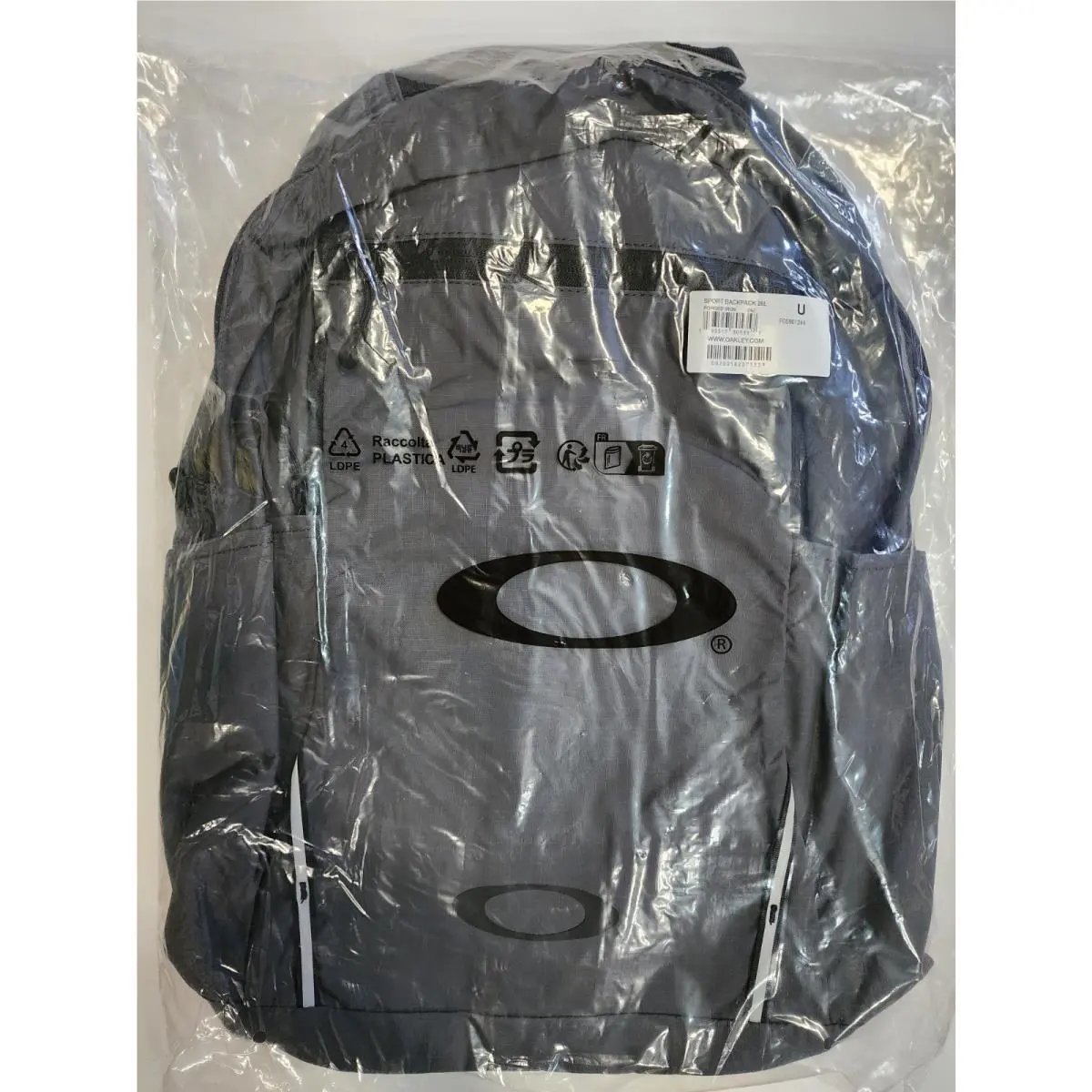 28L Sport Backpack Laptop Pocket FOS901244 Forged Iron Gray by Oakley