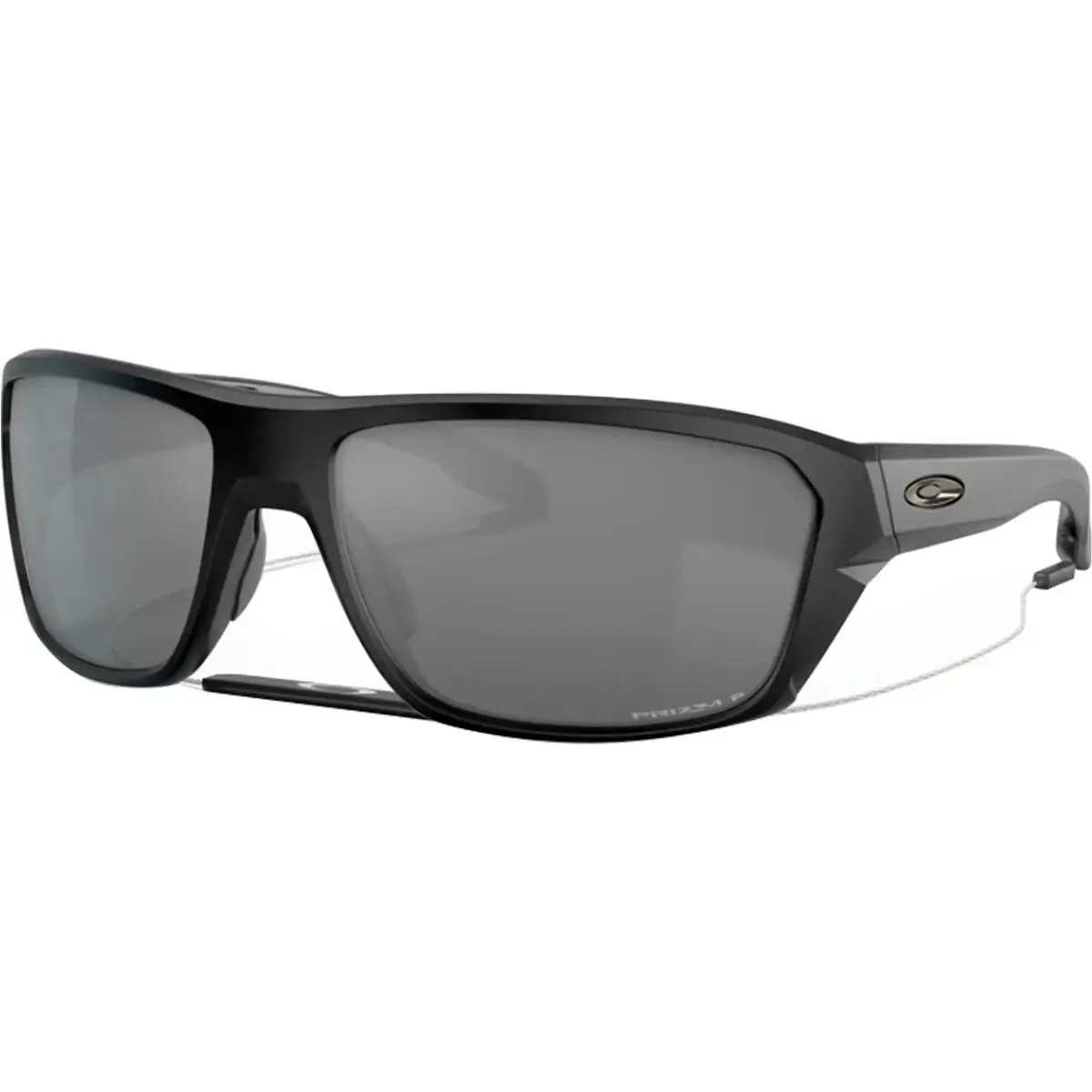 Oakley Men`s Split Shot Polarized Matte Black/prizm Black One Size Sunglasses - Frame: Matte Black, Lens: Prizm Black