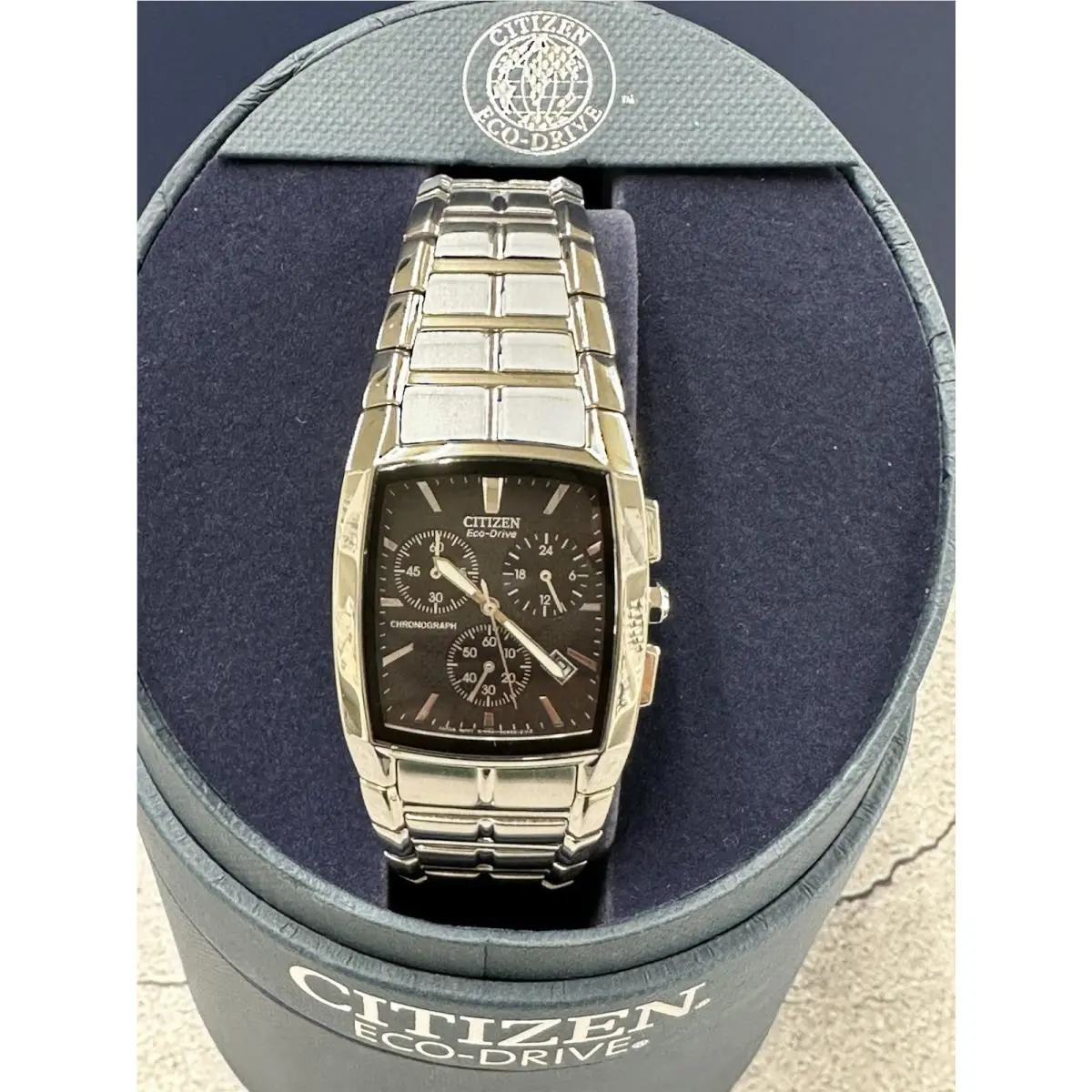 Citizen Eco Drive AT-2000-54E Black Chrono Dial Men’s Watch