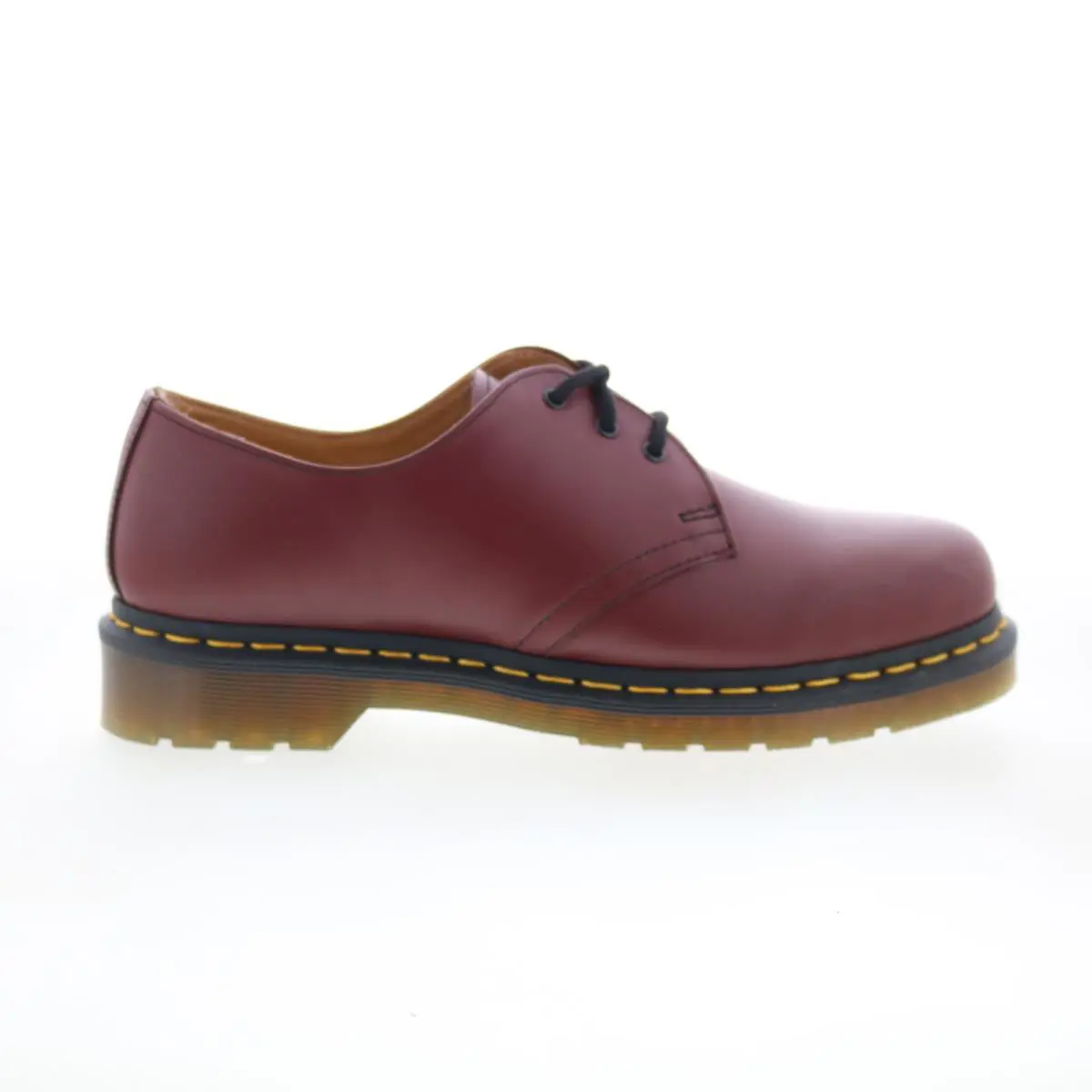Dr. Martens 1460 Smooth Leather Mens Red Oxfords Lace Ups Casual Shoes - Red