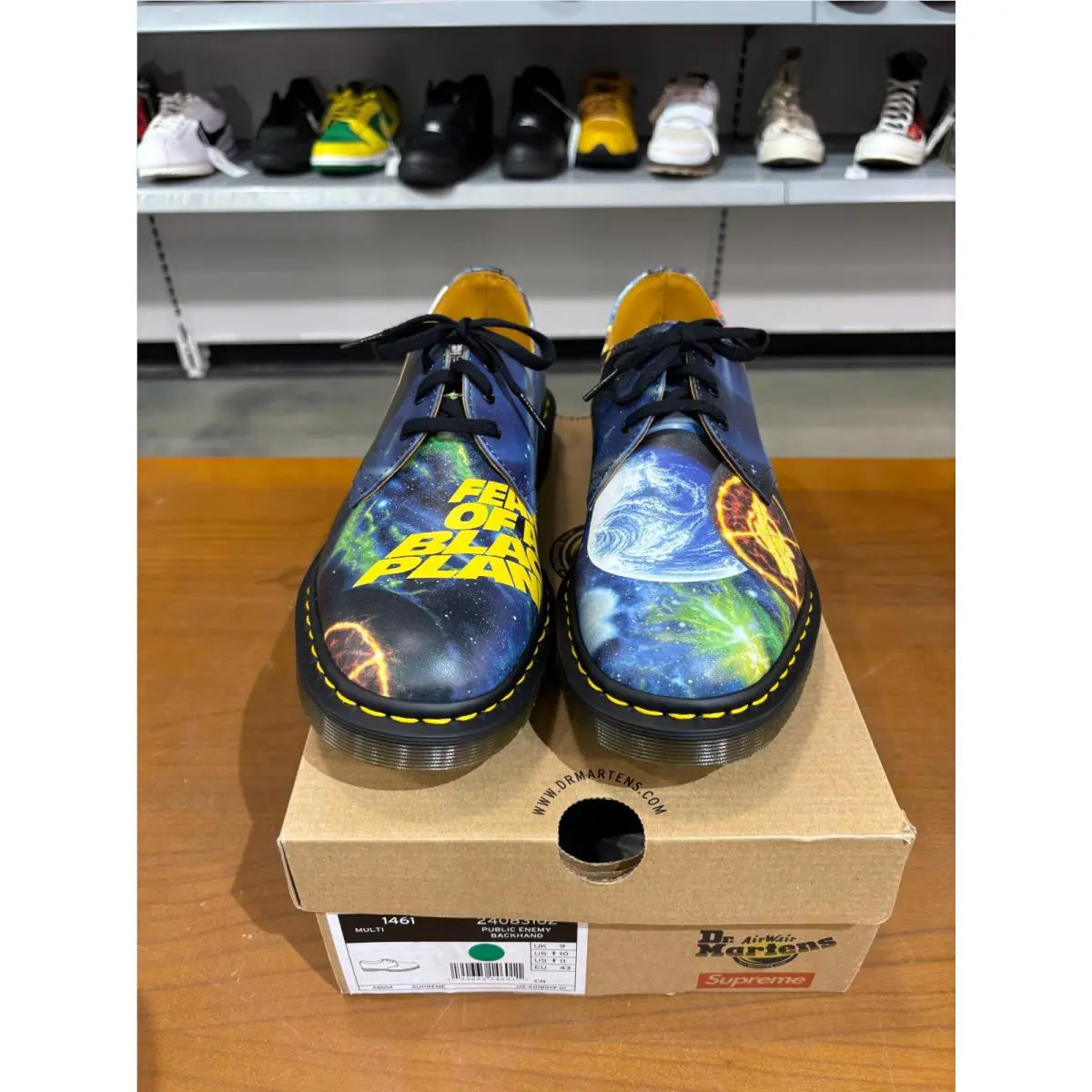 Dr. Martens shoes - 3-Eye Supreme - Supreme - Multicolor 3