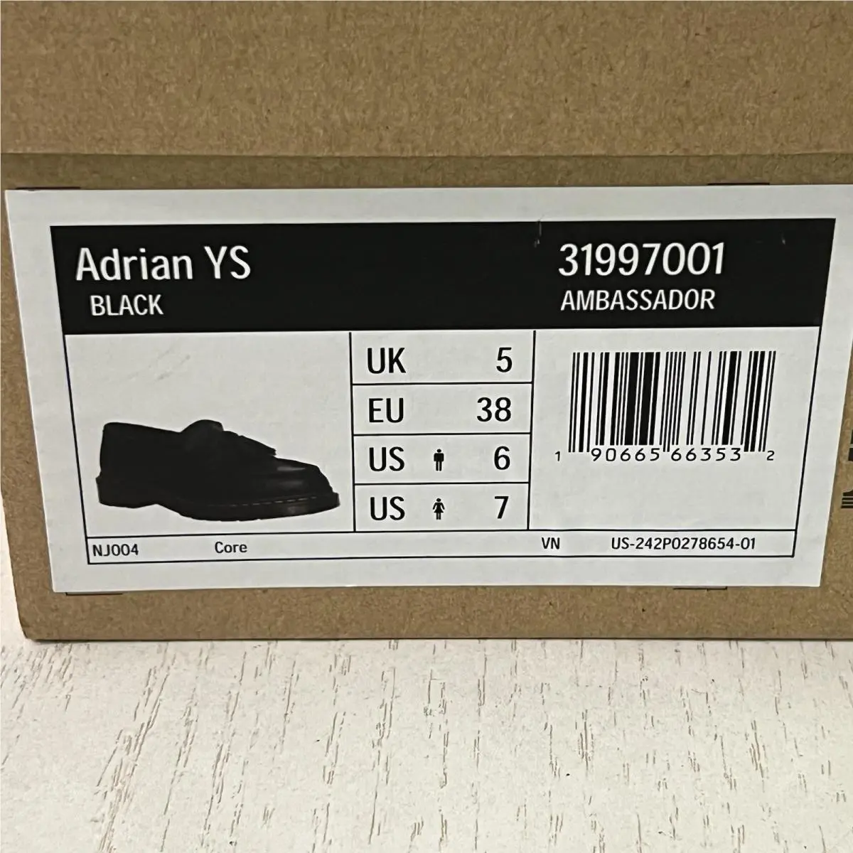 Dr. Martens shoes - Adrian YS - Adrian - 31997001 - Black 0