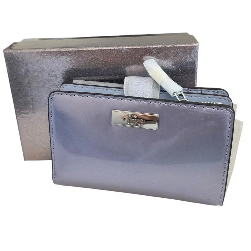 Kate Spade Kenzie Boxed Medium Compact Wallet in Candied Flower