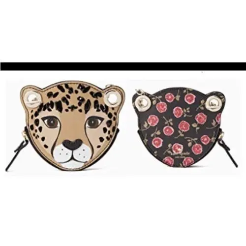 Kate Spade Run Wild Leopard Coin Purse KS12