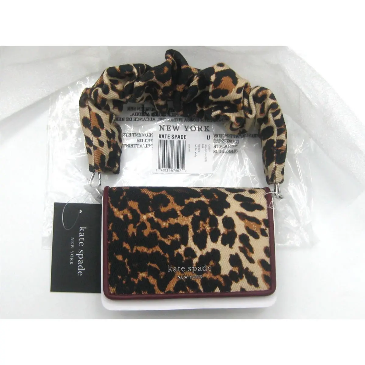 Kate Spade New York Natasha Downtown Leopard Top Handle Bag KM399